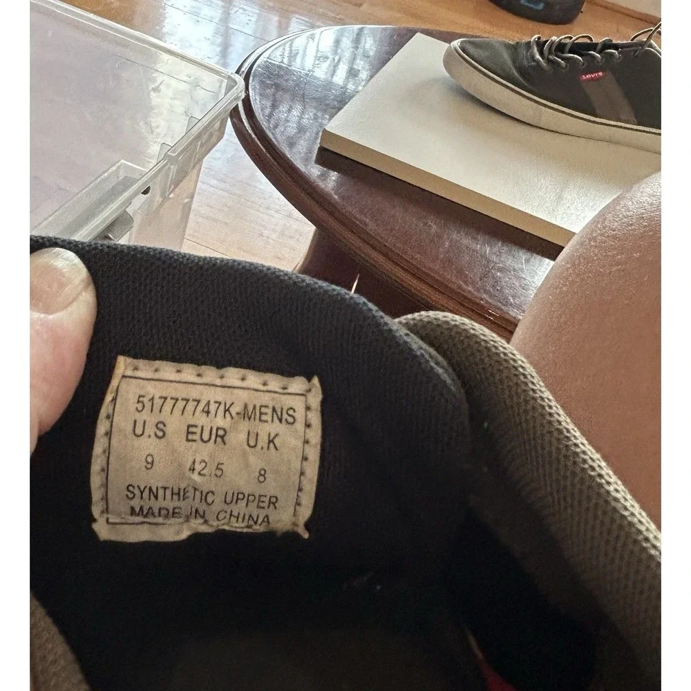 Levi's Mens‎ Casual Lace-up Sneaker Shoe Sz 9